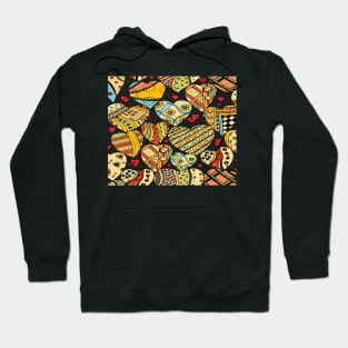 Colorful Hearts Hoodie